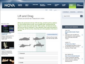 Lift and Drag interactive