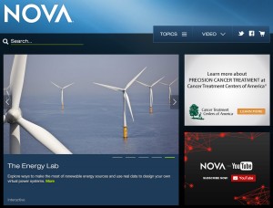 NOVA homepage